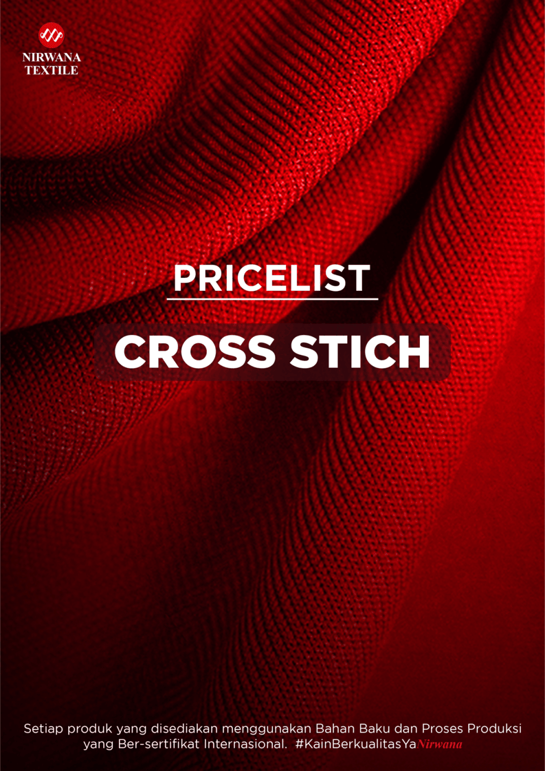 Pricelist CROSS STICH